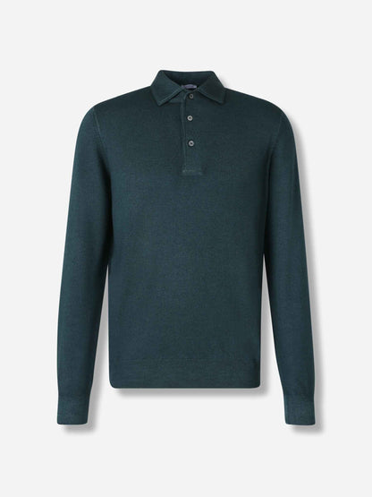 Outlet online Santa Eulalia Hombre Jersey Cuello Polo color Verde sku 551-000406 02 - Foto 1