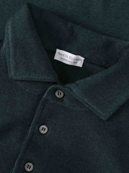 Outlet online Santa Eulalia Hombre Jersey Cuello Polo color Verde sku 551-000406 02 - Foto 3