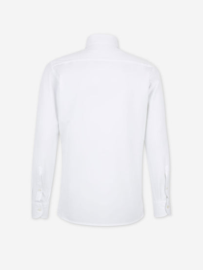 Outlet online Santa Eulalia Hombre Camisa Casual Algodón color Blanco sku 551-000414 01 - Foto 2