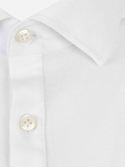 Outlet online Santa Eulalia Hombre Camisa Casual Algodón color Blanco sku 551-000414 01 - Foto 4