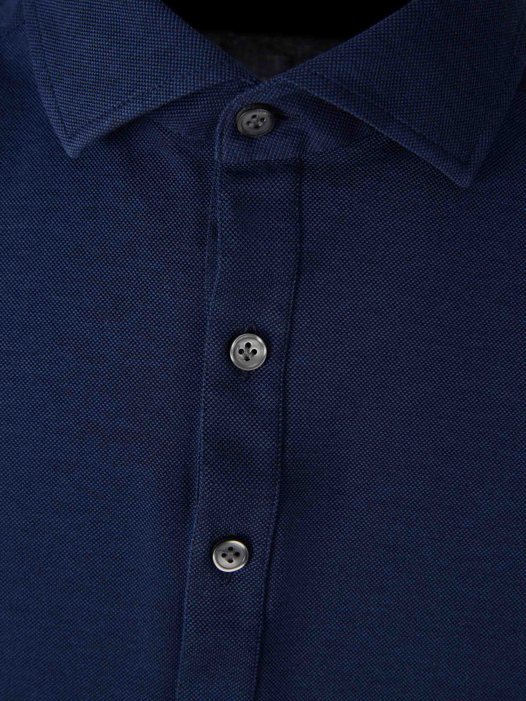 Outlet online Santa Eulalia Hombre Camisa Casual Algodón color Azul Marino sku 551-000414 03 - Foto 3