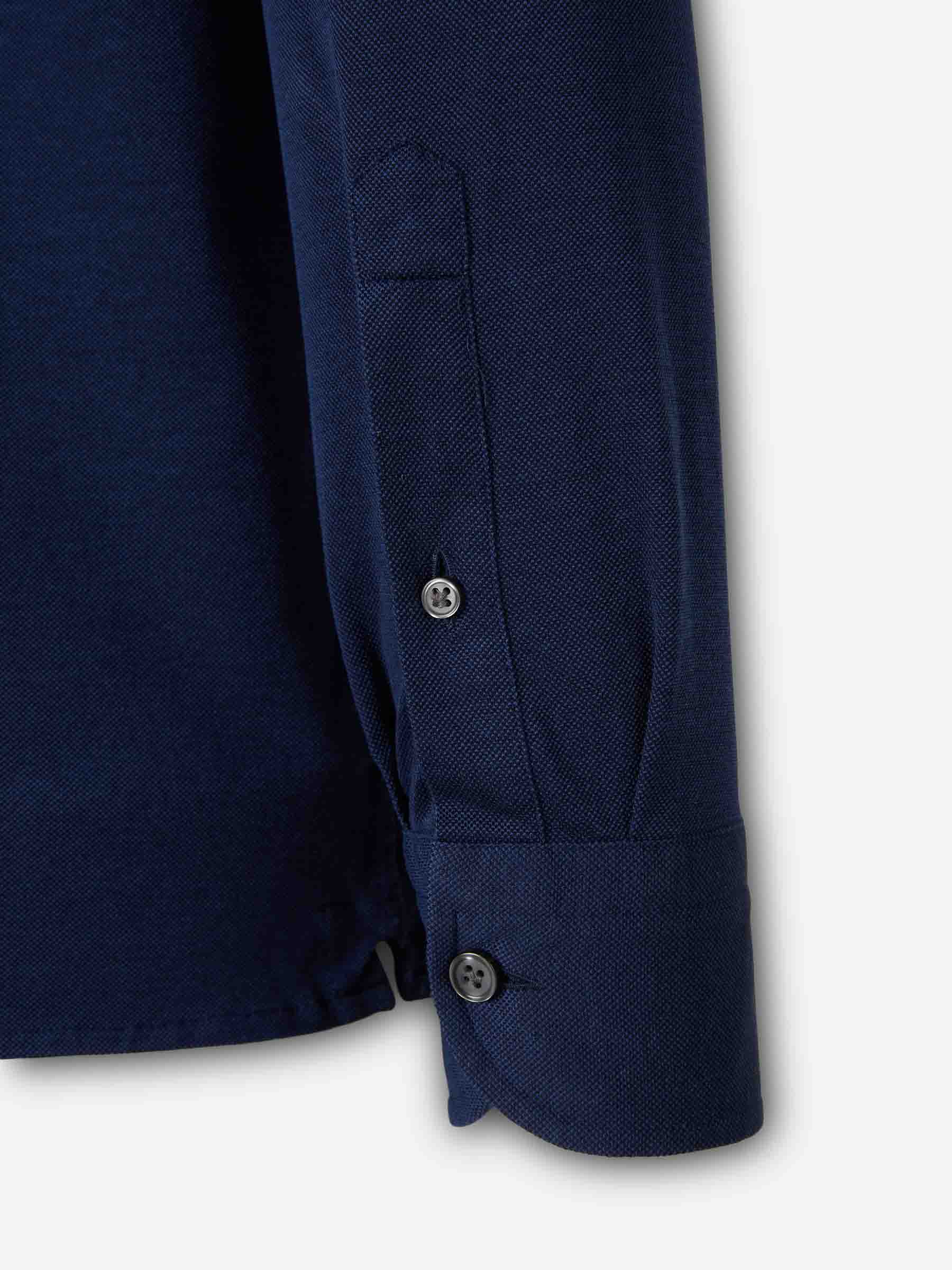 Outlet online Santa Eulalia Hombre Camisa Casual Algodón color Azul Marino sku 551-000414 03 - Foto 4