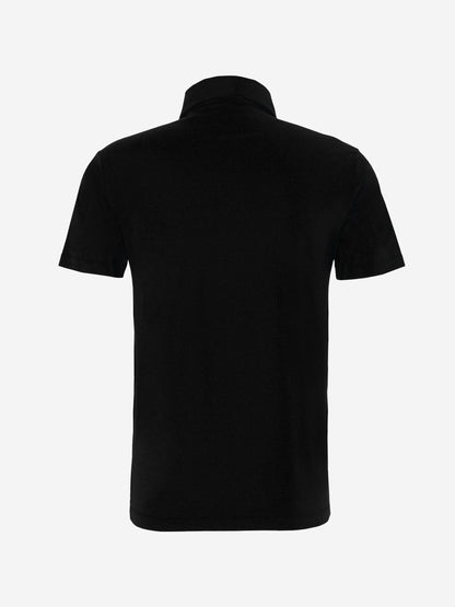 Outlet online Santa Eulalia Hombre Polo Liso Algodón color Negro sku 552-001214 02 - Foto 2