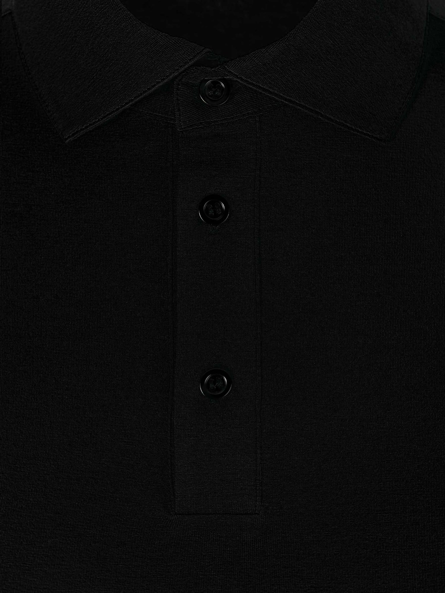 Outlet online Santa Eulalia Hombre Polo Liso Algodón color Negro sku 552-001214 02 - Foto 3