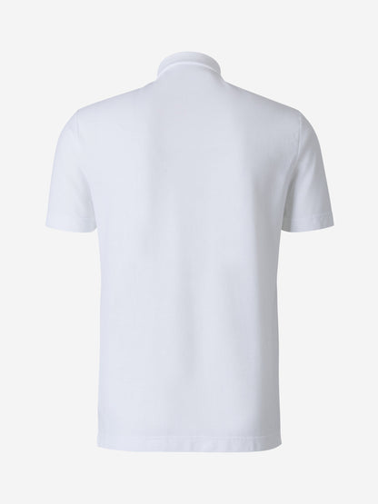 Outlet online Zanone Hombre Polo Liso Algodón color Gris Antracita sku 552-001311 05 - Foto 2