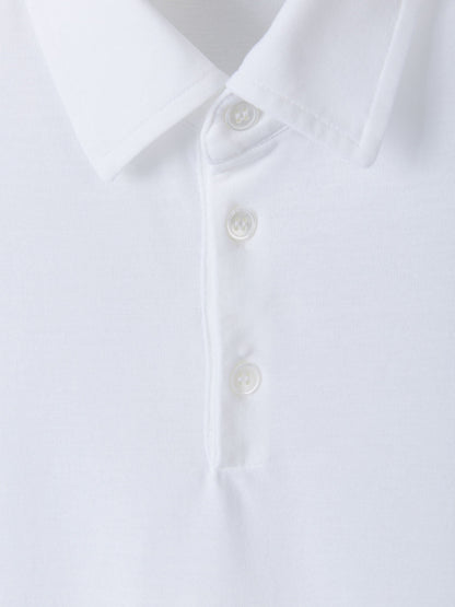 Outlet online Zanone Hombre Polo Liso Algodón color Azul Cobalto sku 552-001311 04 - Foto 3