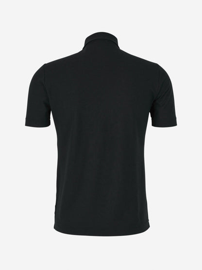 Outlet online Zanone Hombre Polo Liso Algodón color Gris Antracita sku 552-001311 05 - Foto 5