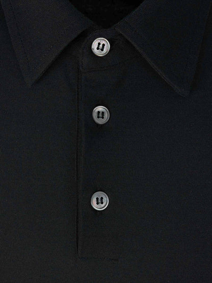 Outlet online Zanone Hombre Polo Liso Algodón color Gris Antracita sku 552-001311 05 - Foto 6