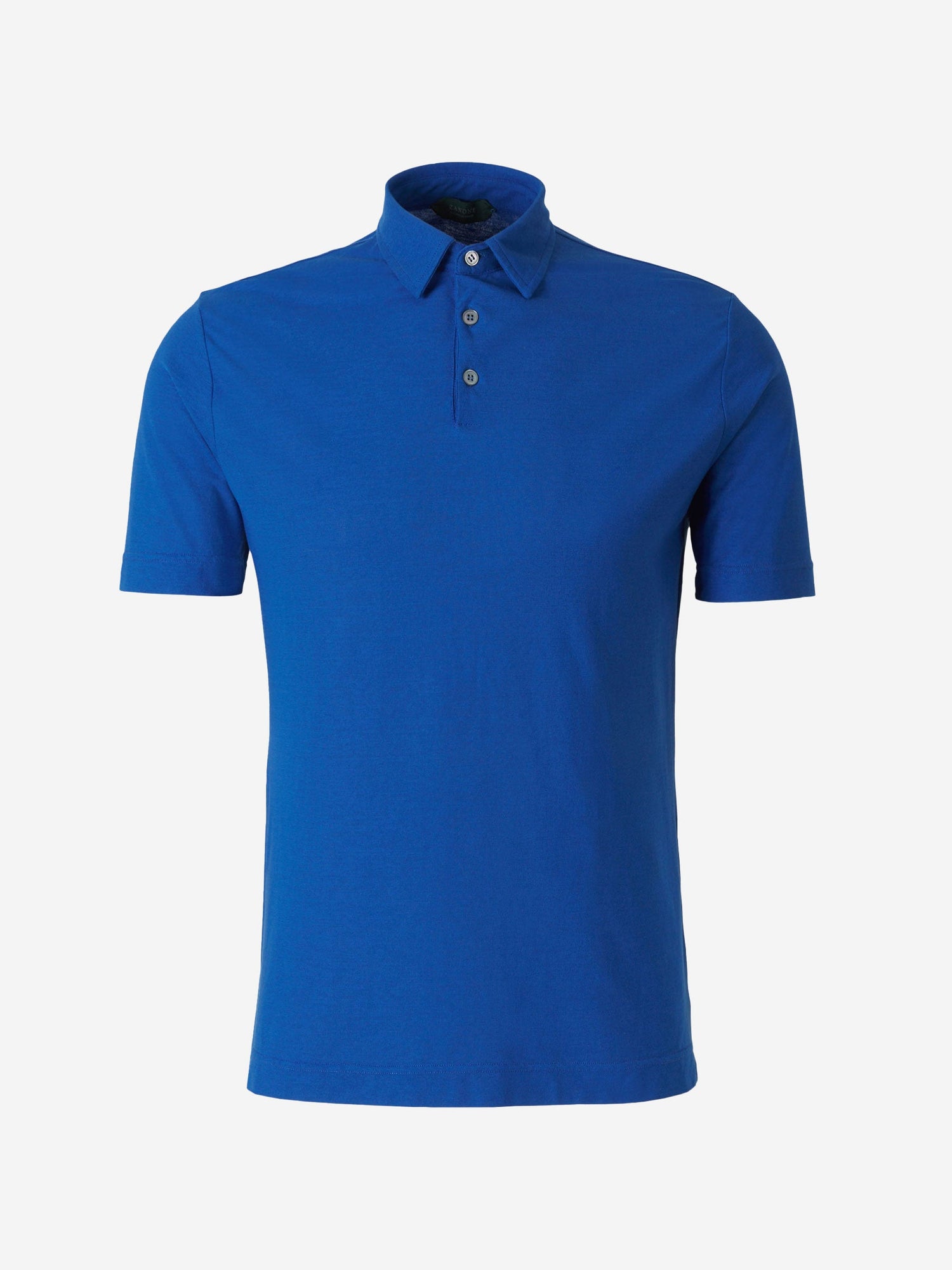 Outlet online Zanone Hombre Polo Liso Algodón color Azul Cobalto sku 552-001311 04 - Foto 9