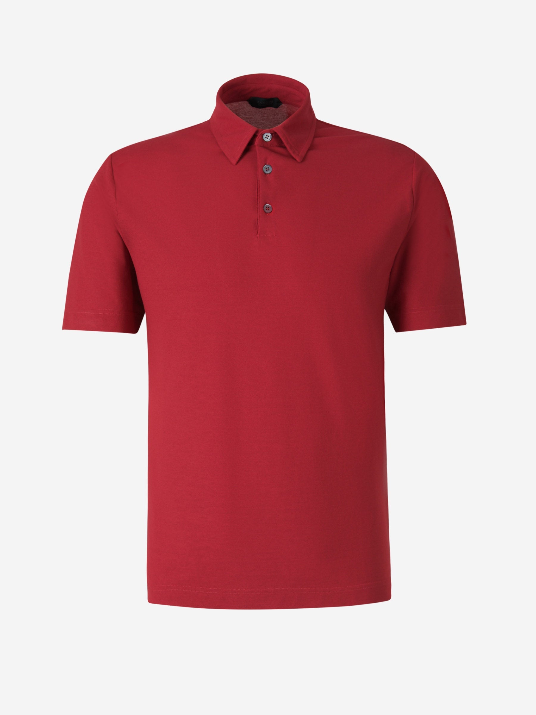 Outlet online Zanone Hombre Polo Liso Algodón color Gris Antracita sku 552-001311 05 - Foto 14
