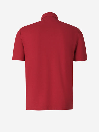 Outlet online Zanone Hombre Polo Liso Algodón color Gris Antracita sku 552-001311 05 - Foto 15
