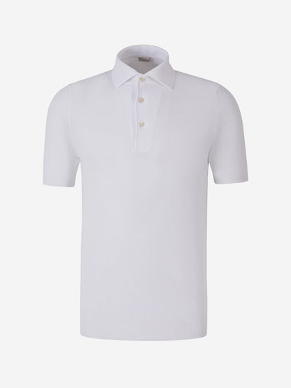 Outlet online Santa Eulalia Hombre Polo Piqué Algodón color Blanco sku 552-001314 01 - Foto 1
