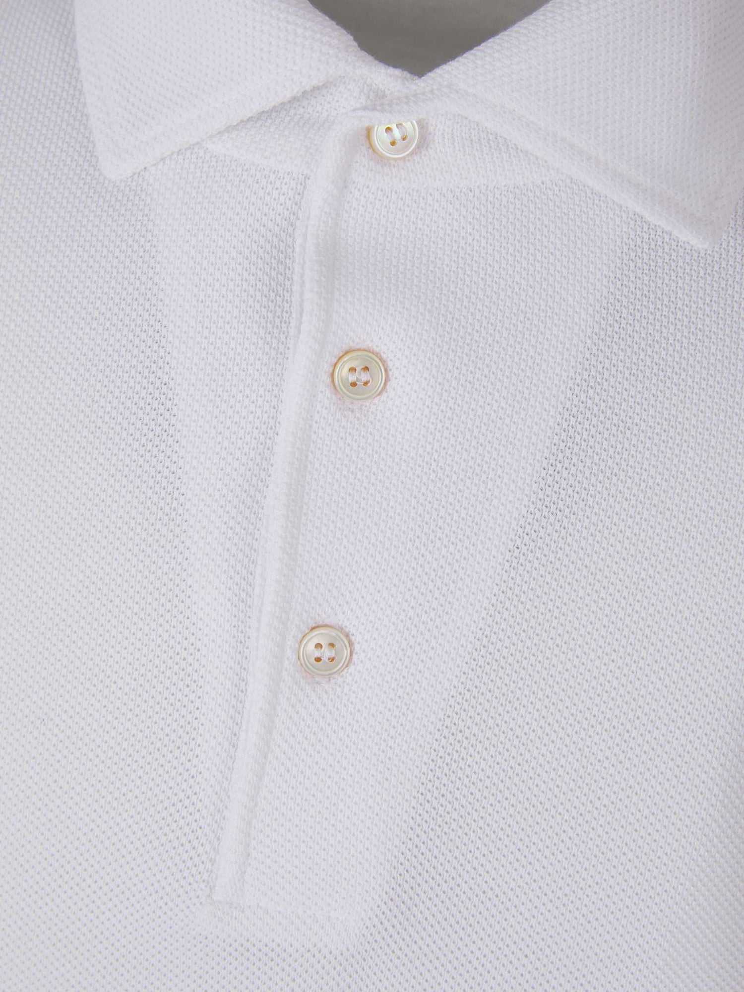 Outlet online Santa Eulalia Hombre Polo Piqué Algodón color Blanco sku 552-001314 01 - Foto 3