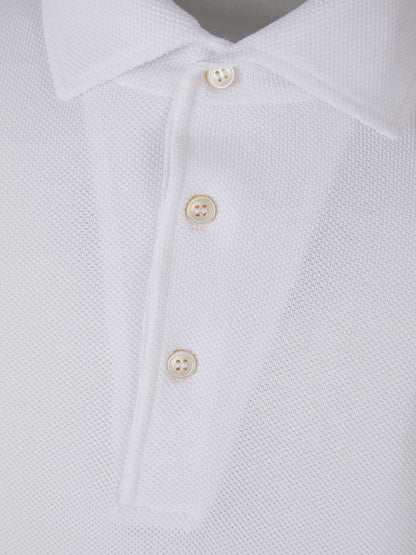 Outlet online Santa Eulalia Hombre Polo Piqué Algodón color Blanco sku 552-001314 01 - Foto 3