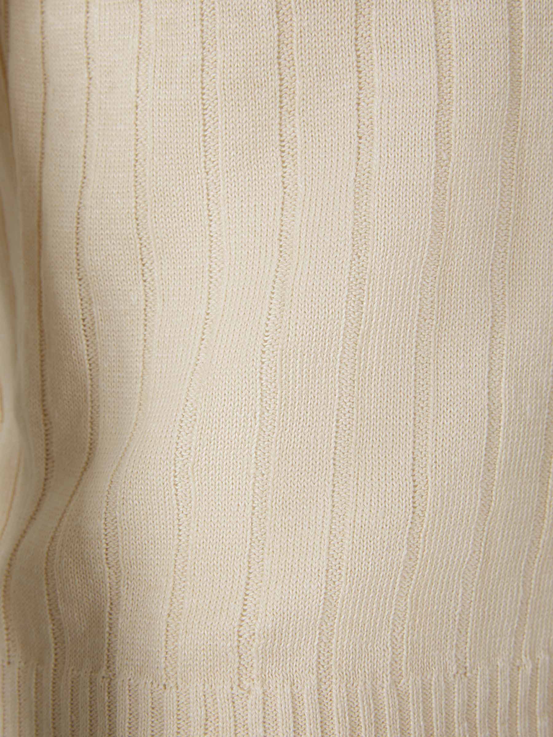 Outlet online Gran Sasso Hombre Polo Lino Y Algodón color Rosa Claro sku 552-001318 03 - Foto 2