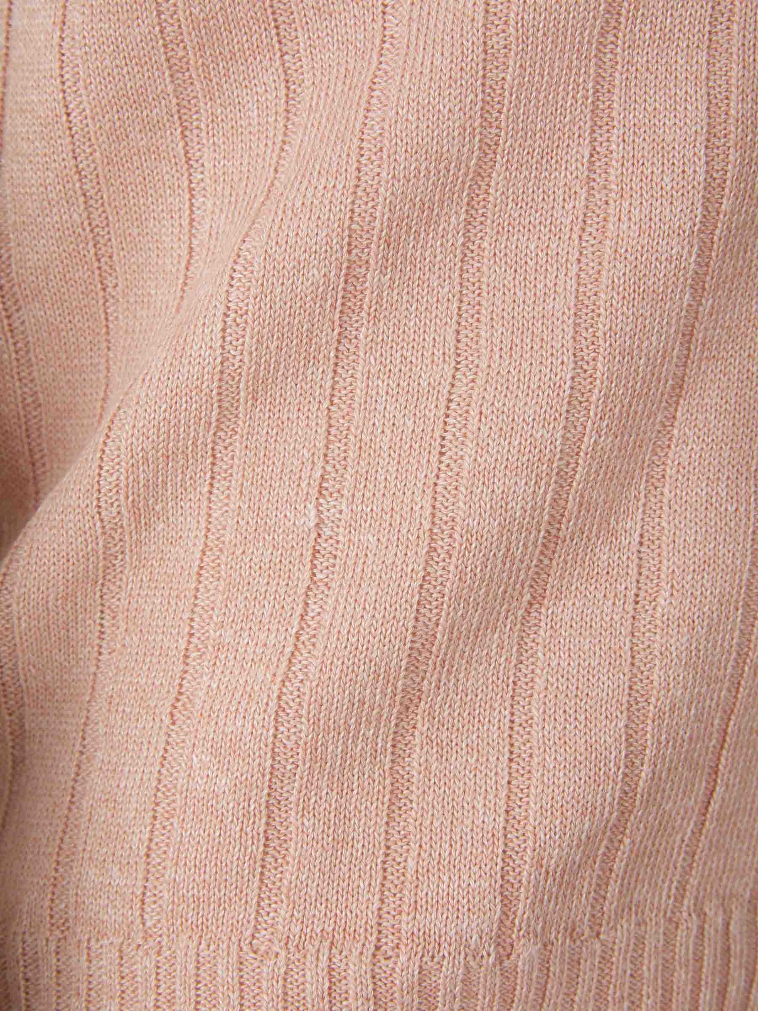 Outlet online Gran Sasso Hombre Polo Lino Y Algodón color Rosa Claro sku 552-001318 03 - Foto 11