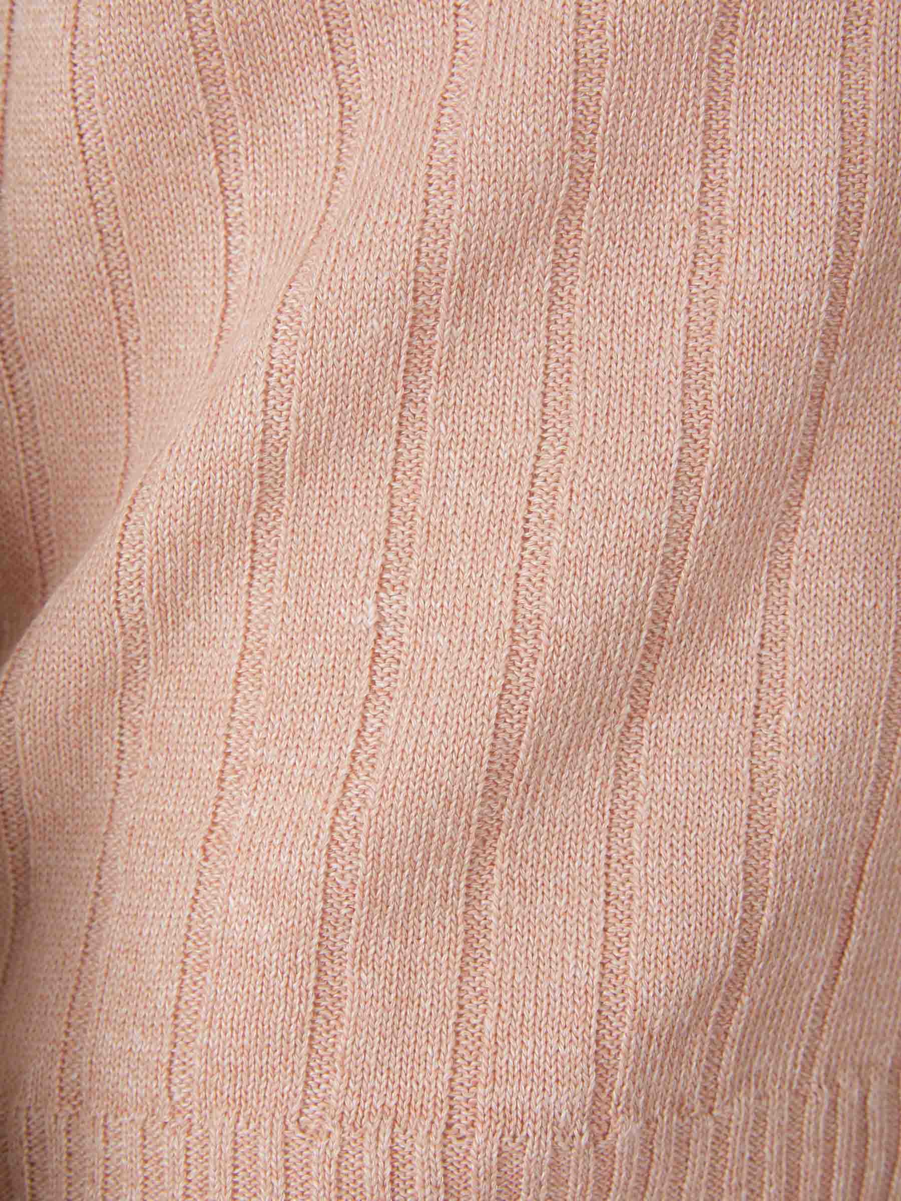 Outlet online Gran Sasso Hombre Polo Lino Y Algodón color Rosa Claro sku 552-001318 03 - Foto 11