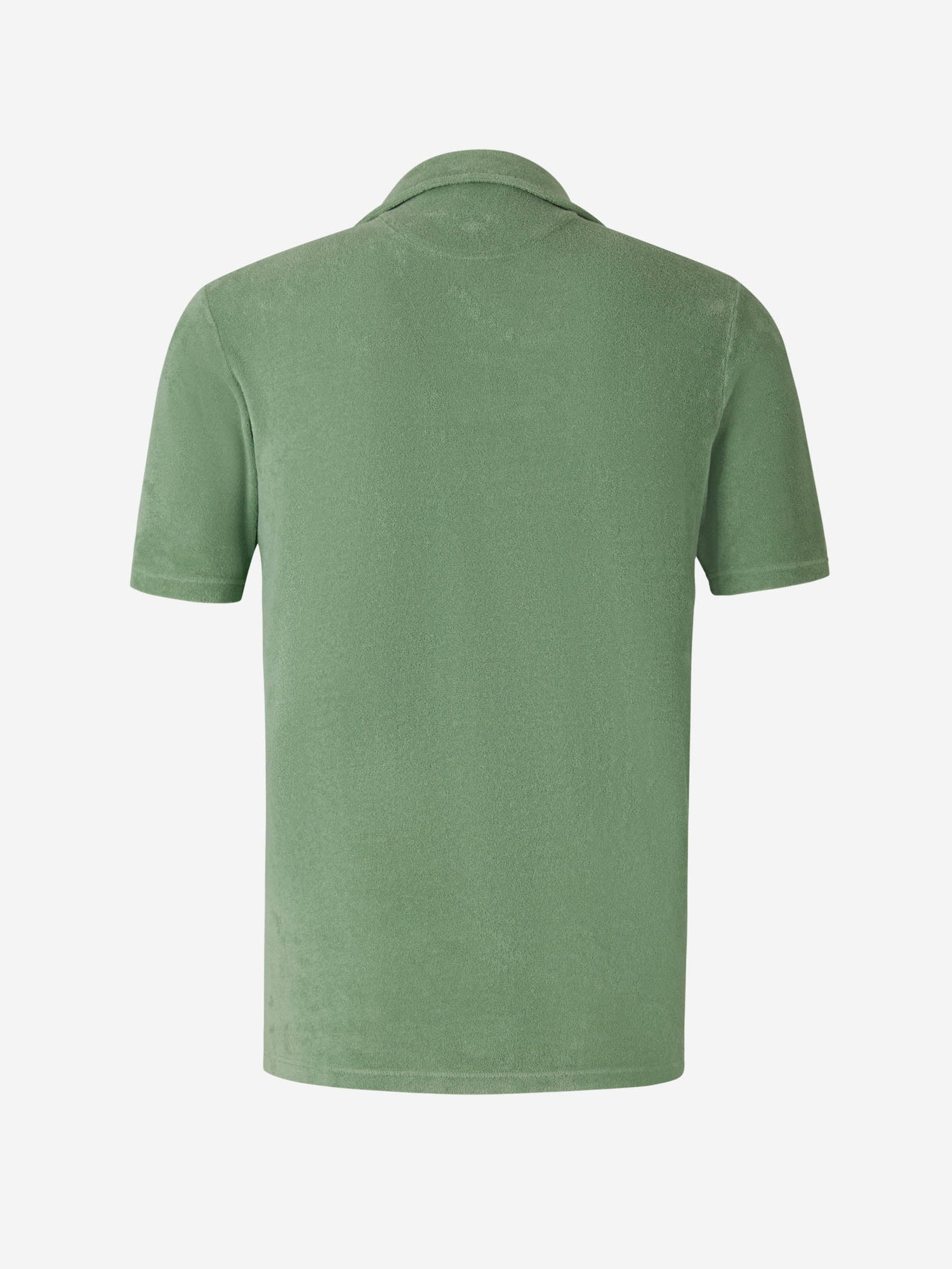 Outlet online Gran Sasso Hombre Polo Algodón Rizado color Verde Lima sku 552-001322 01 - Foto 5