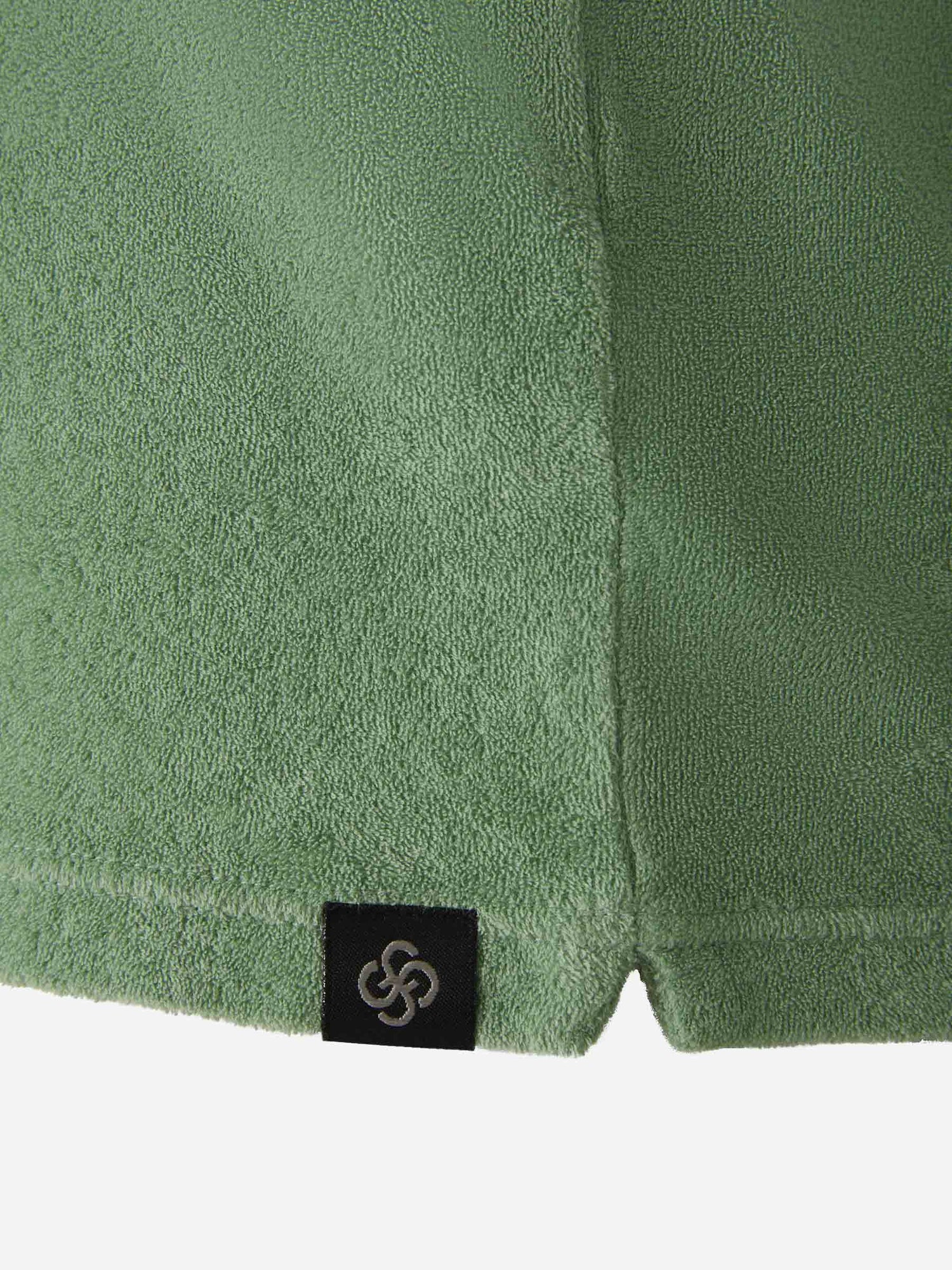 Outlet online Gran Sasso Hombre Polo Algodón Rizado color Verde Lima sku 552-001322 01 - Foto 2