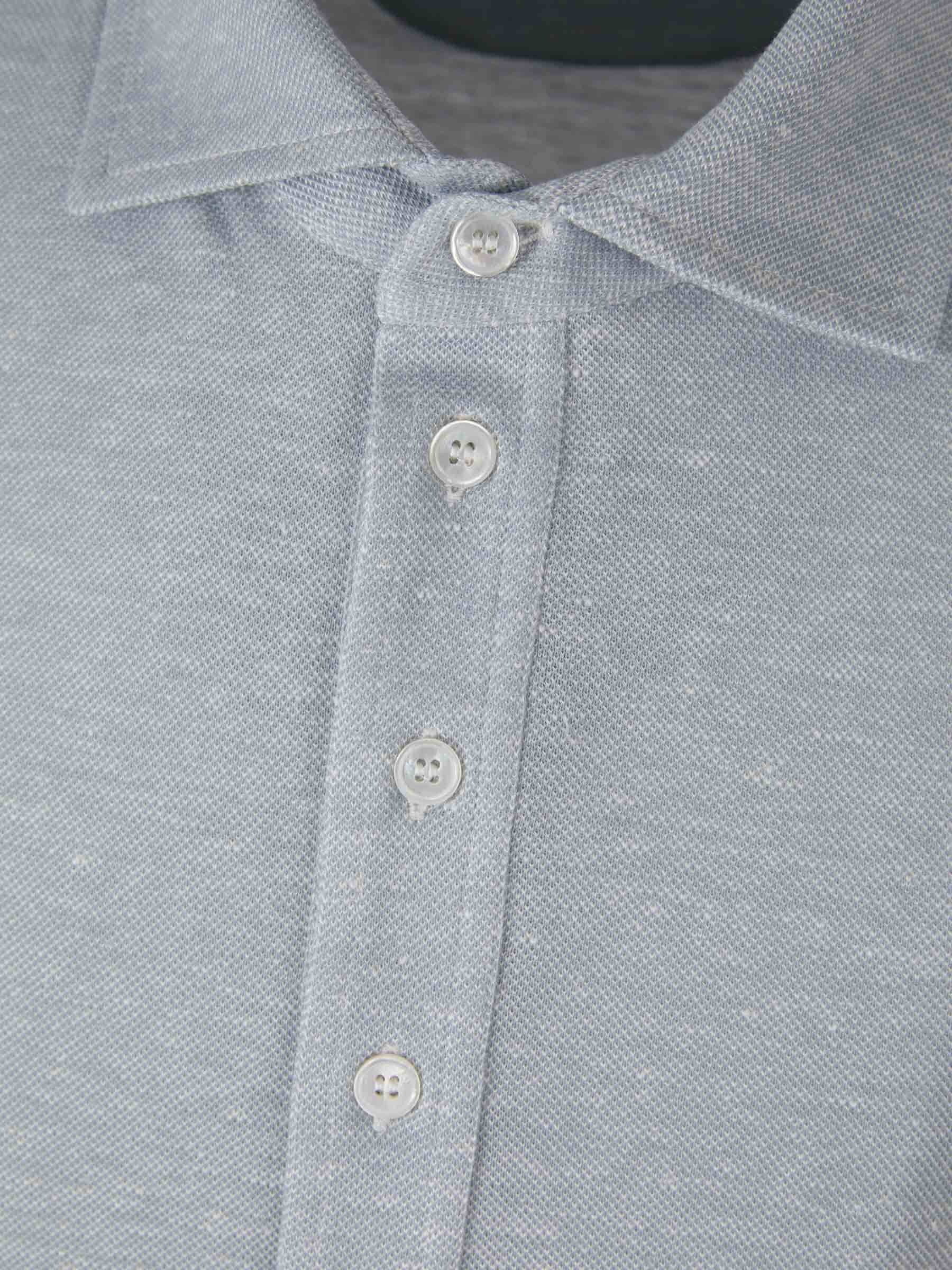 Outlet online Santa Eulalia Hombre Polo Algodón Y Lino color Beis sku 552-001325 01 - Foto 9