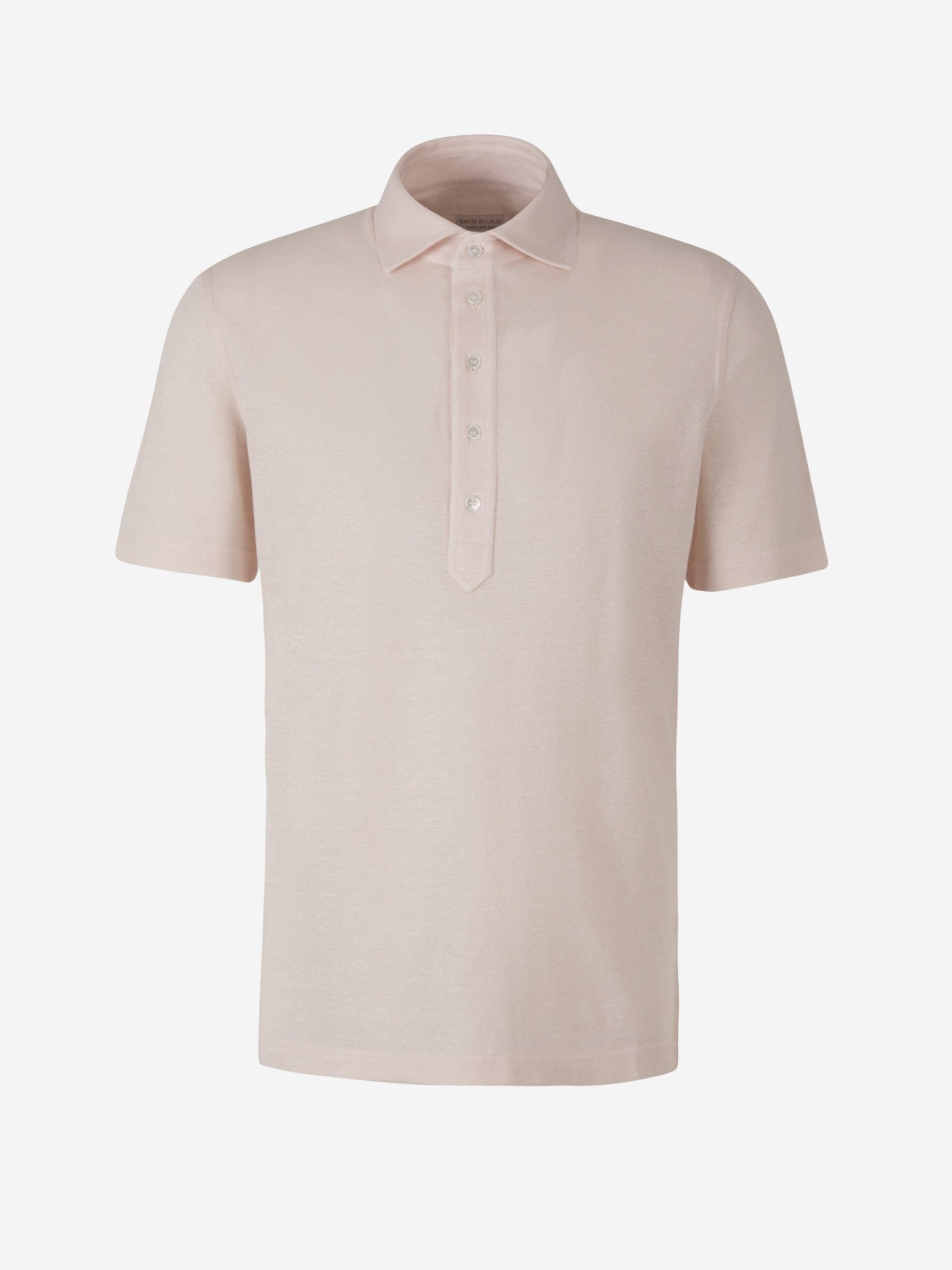 Outlet online Santa Eulalia Hombre Polo Algodón Y Lino color Rosa sku 552-001325 04 - Foto 10