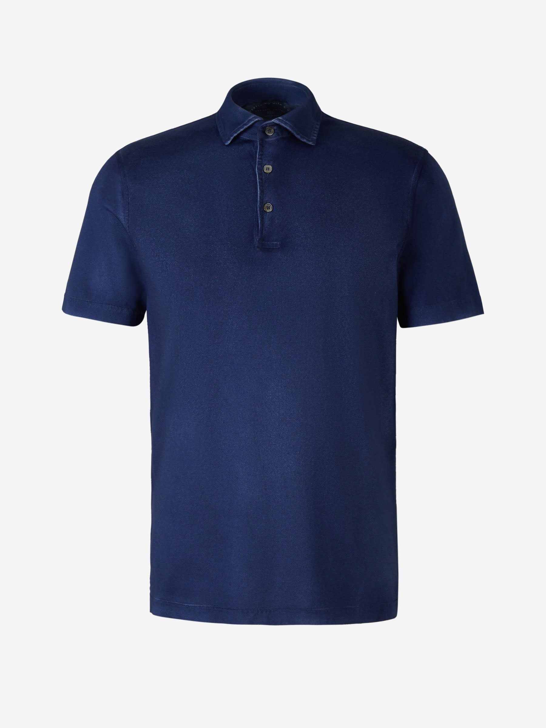 Outlet online Fedeli Hombre Polo Algodón color Azul Cobalto sku 552-001327 02 - Foto 5