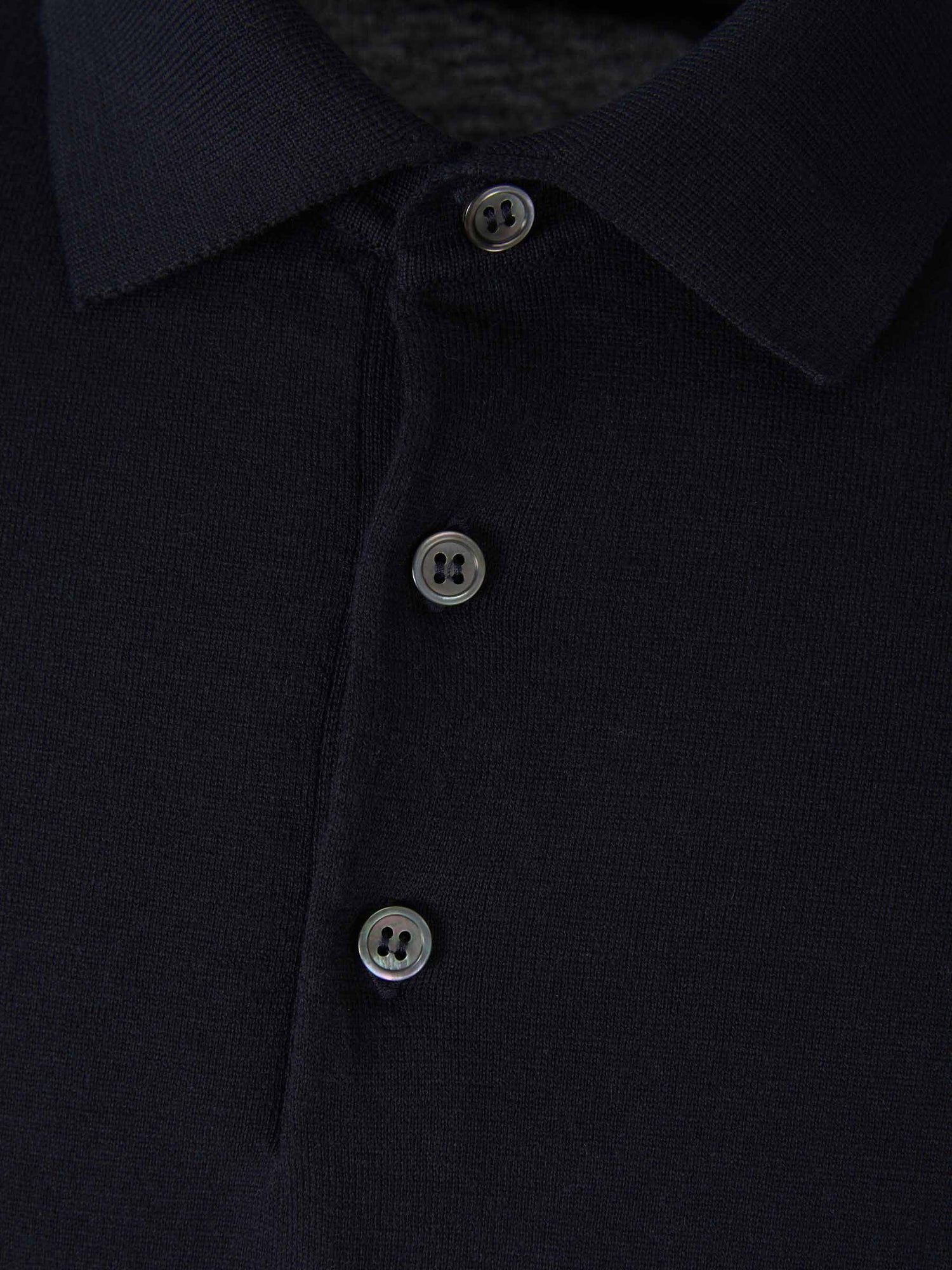 Outlet online Santa Eulalia Hombre Polo Punto Algodón color Negro sku 552-001332 02 - Foto 3