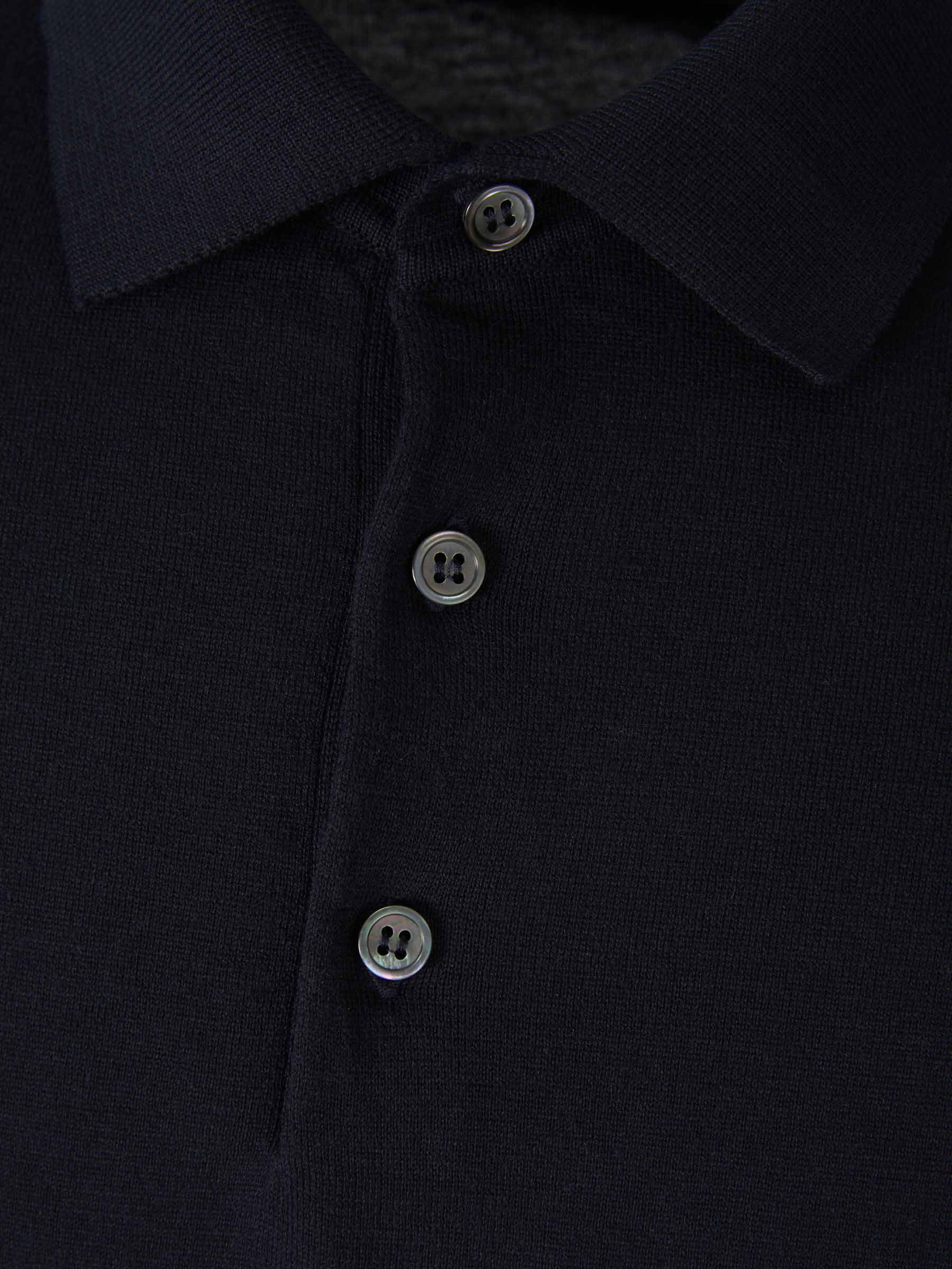 Outlet online Santa Eulalia Hombre Polo Punto Algodón color Negro sku 552-001332 02 - Foto 3