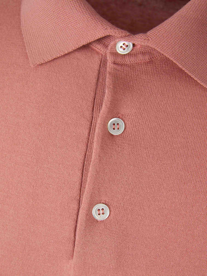 Outlet online Santa Eulalia Hombre Polo Punto Algodón color Salmon sku 552-001332 03 - Foto 3