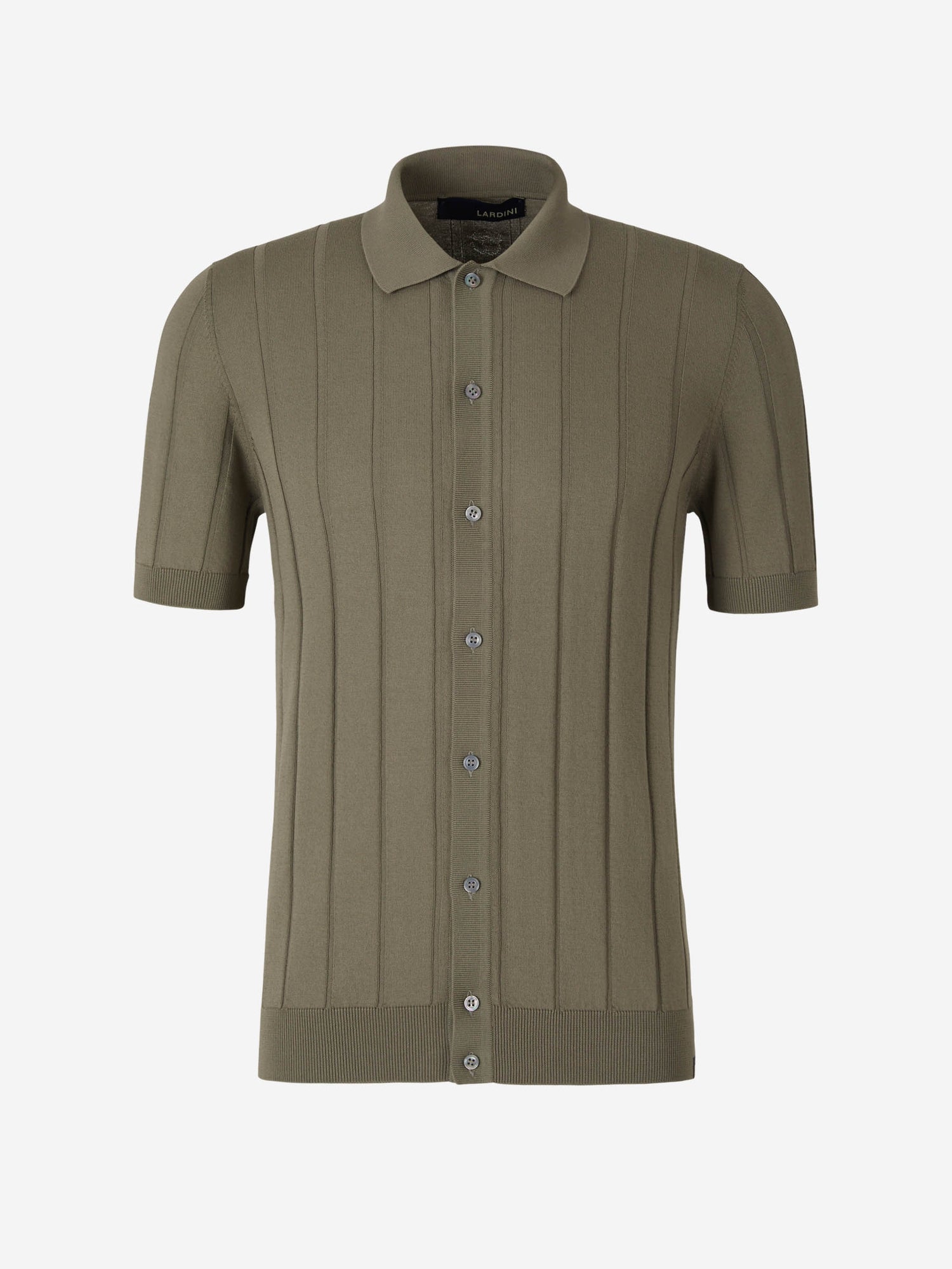 Outlet online Lardini Hombre Polo Punto Algodón color Rosa Envejecido sku 552-001333 02 - Foto 2