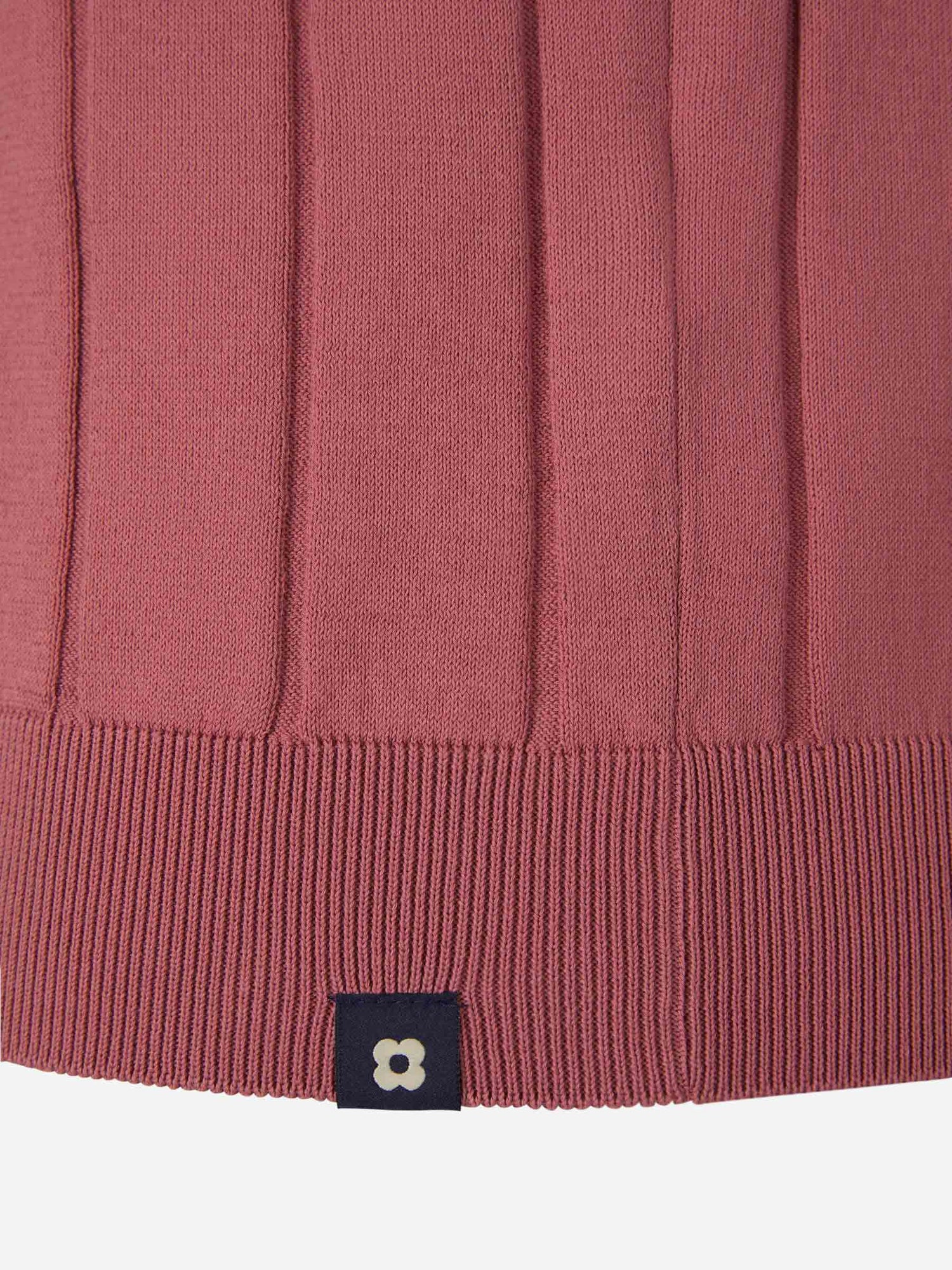 Outlet online Lardini Hombre Polo Punto Algodón color Rosa Envejecido sku 552-001333 02 - Foto 5