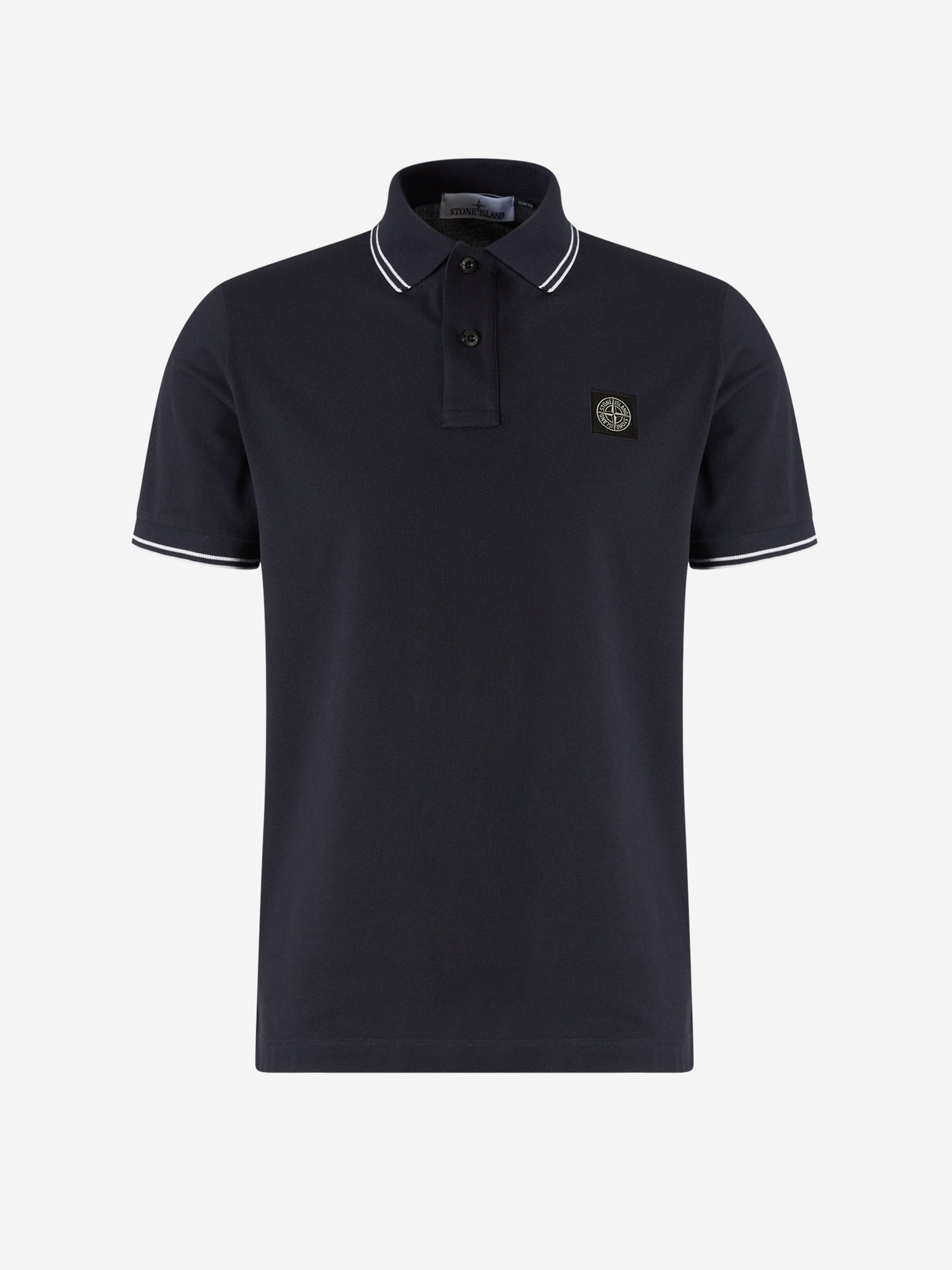 Outlet online Stone Island Hombre Polo Piqué Detalle Rayas color Blanco sku 552-001357 02 - Foto 4