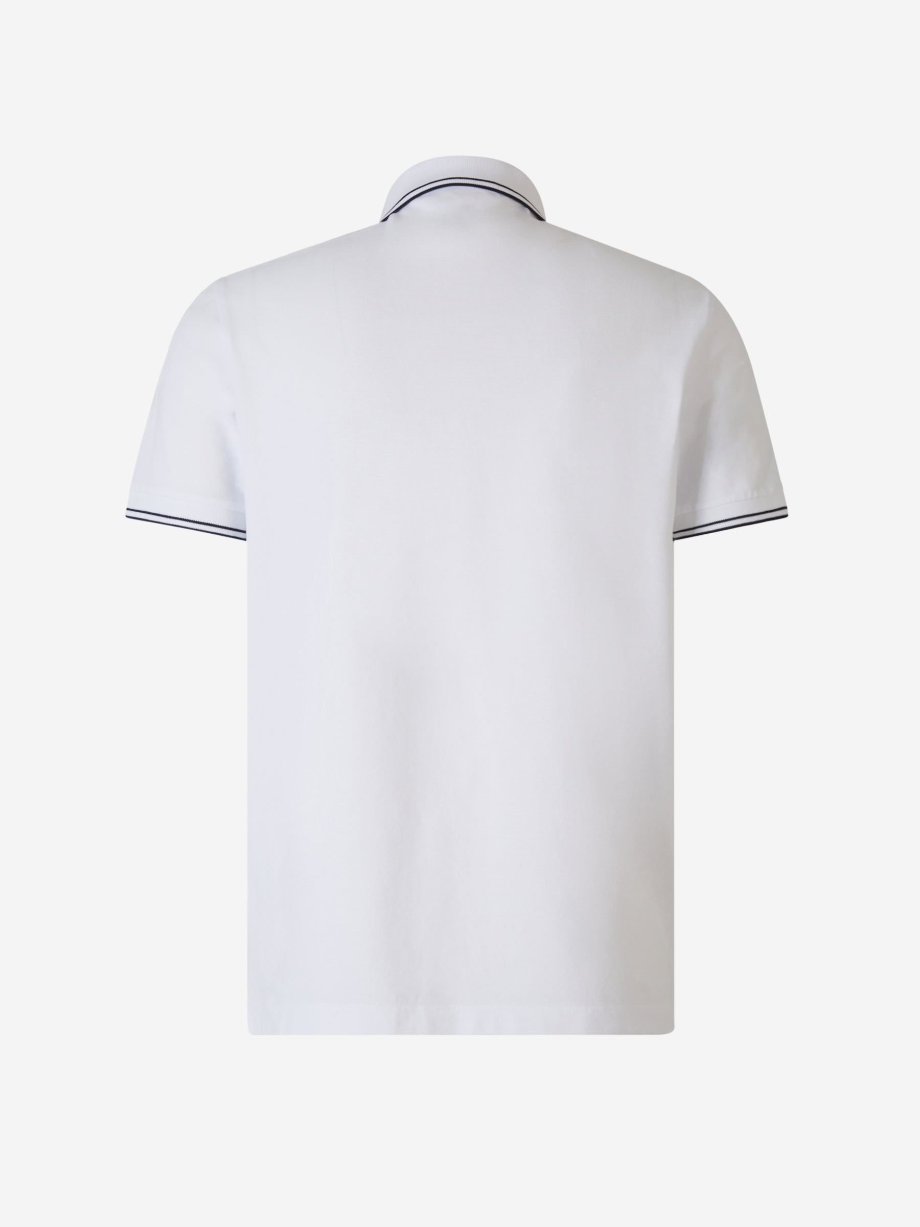 Outlet online Stone Island Hombre Polo Piqué Detalle Rayas color Blanco sku 552-001357 02 - Foto 7