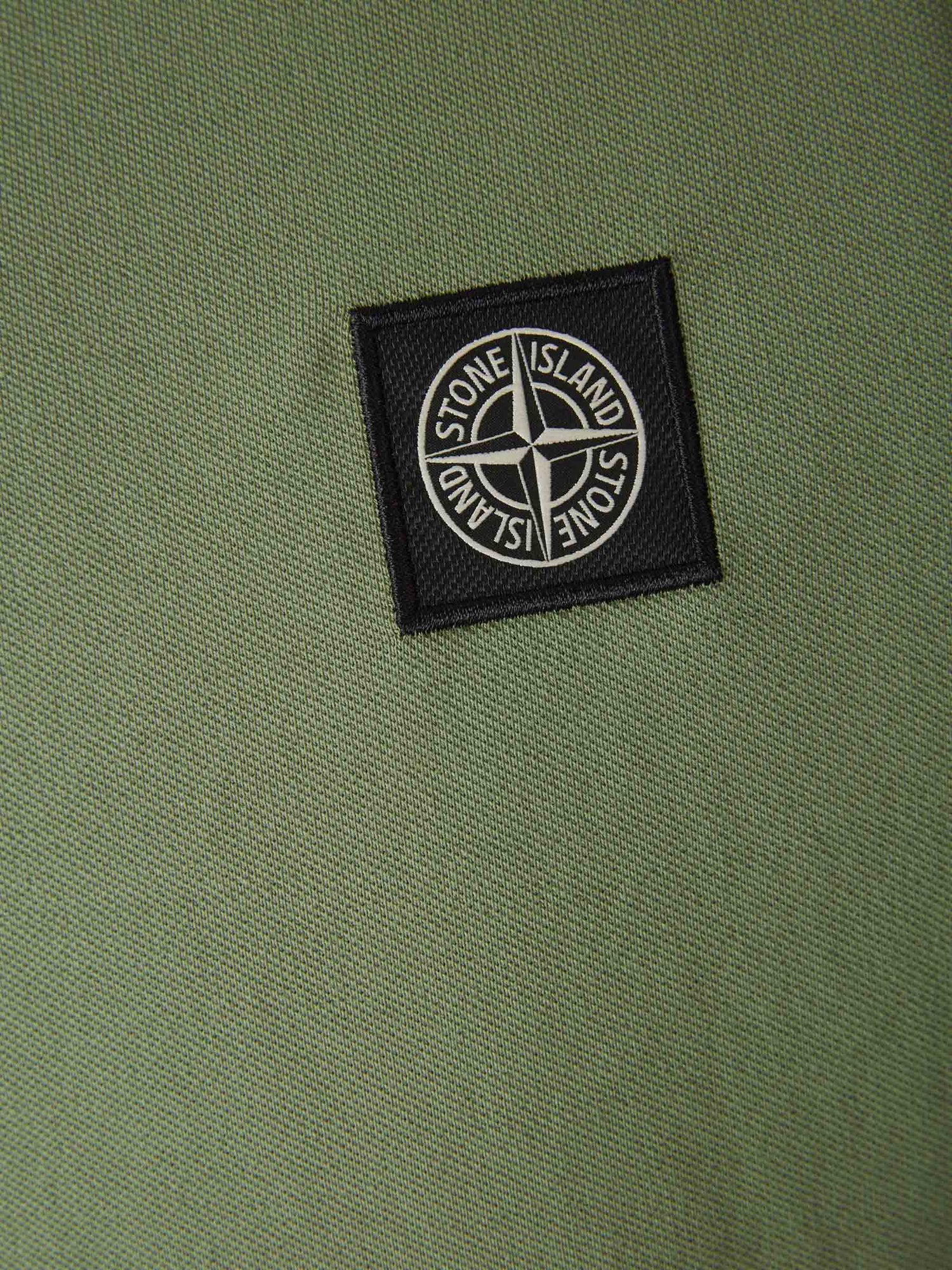 Outlet online Stone Island Hombre Polo Piqué Detalle Rayas color Blanco sku 552-001357 02 - Foto 14