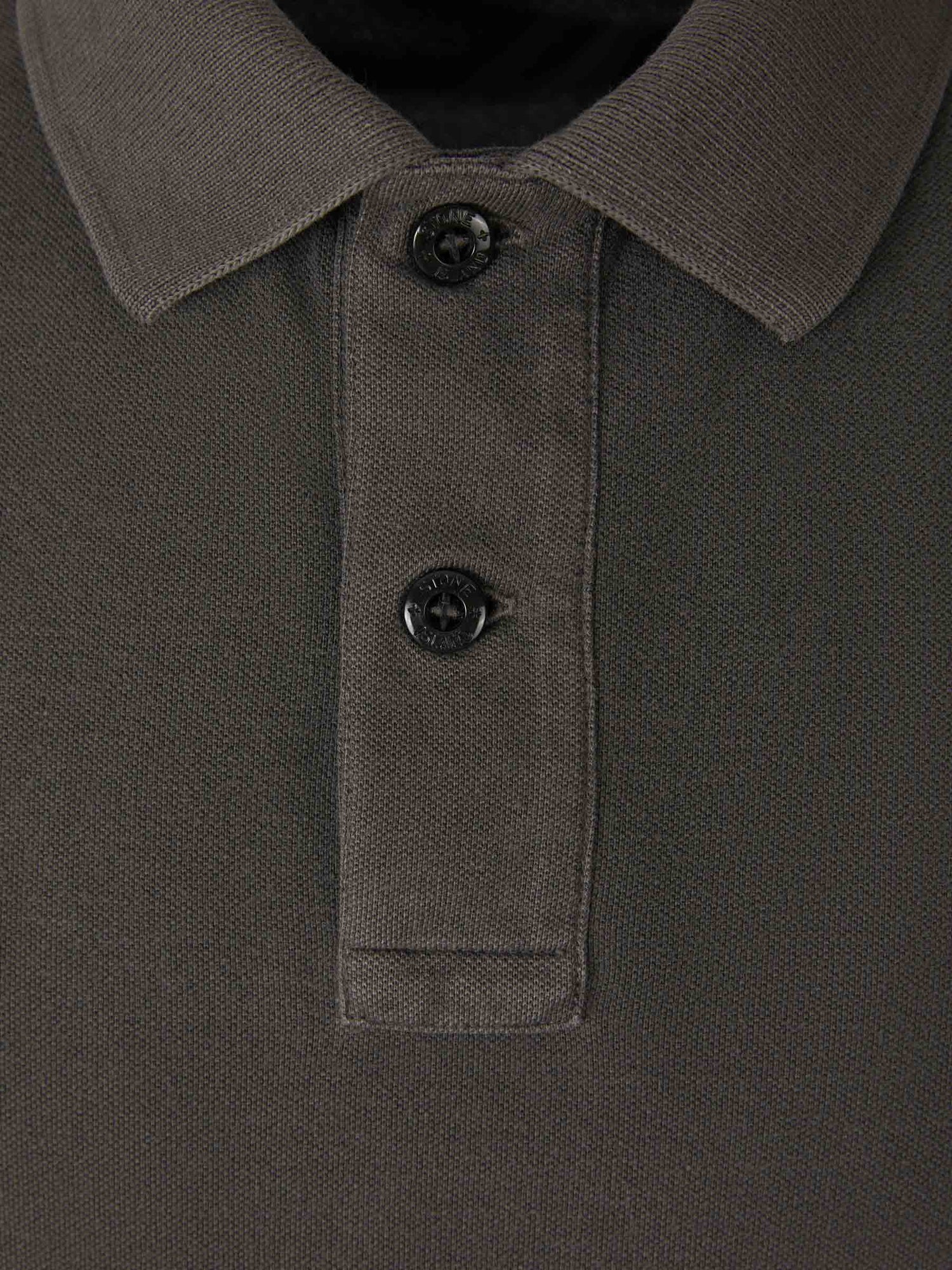 Outlet online Stone Island Hombre Polo Piqué Liso color Naranja sku 552-001358 02 - Foto 1