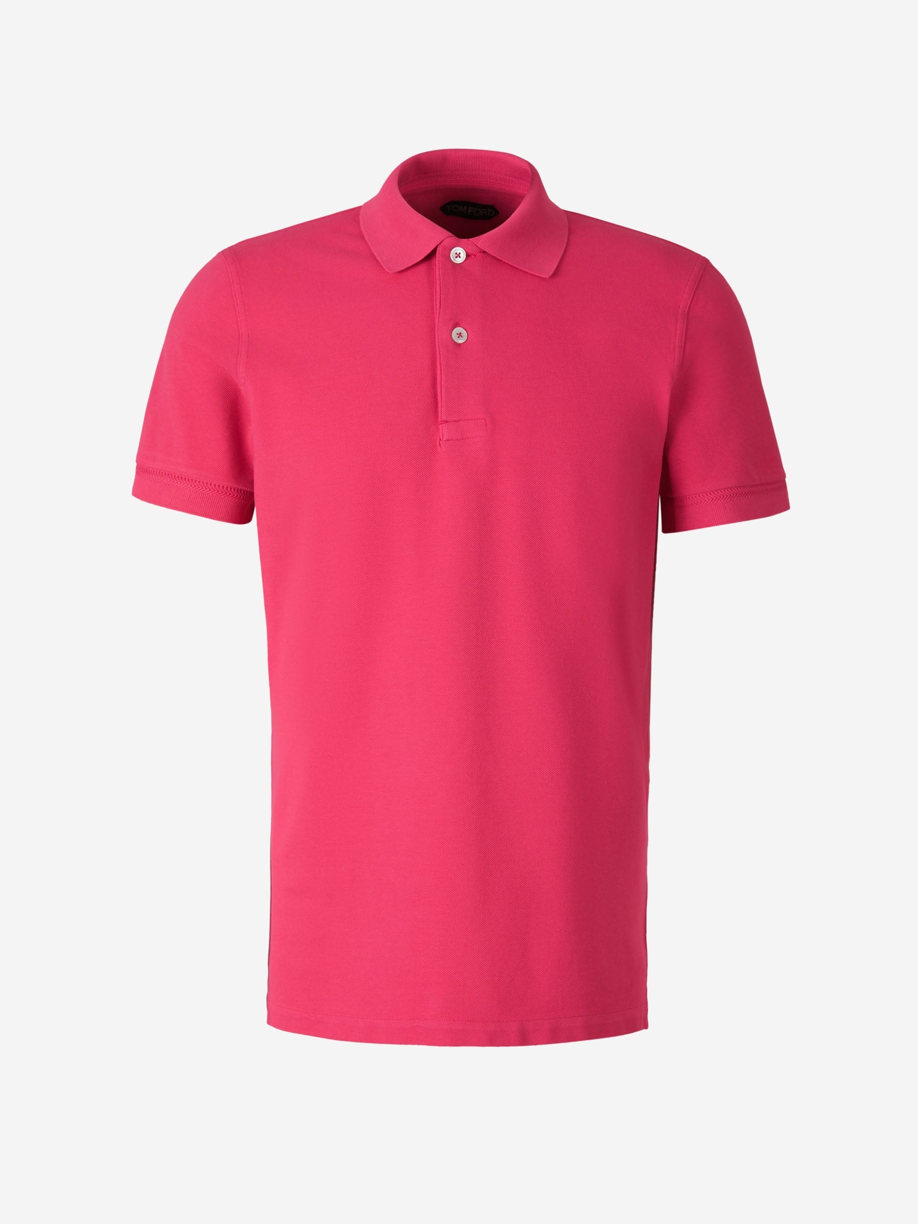 Outlet online Tom Ford Hombre Polo Tenis Piqué color Rosa sku 552-001380 03 - Foto 12