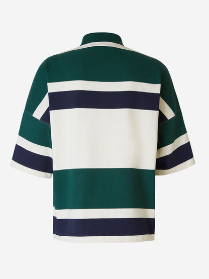 Outlet online Palm Angels Hombre Polo Monograma Rugby color Blanco sku 552-001397 01 - Foto 2