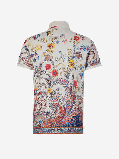 Outlet online Etro Hombre Polo Motivo Flores color 552-001467 02 sku 552-001467 02 - Foto 2