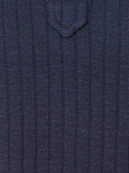 Brunello Cucinelli Hombre Barcelona Polo Canalé Botones color Azul Cobalto sku 552-001534 01 - Foto 4