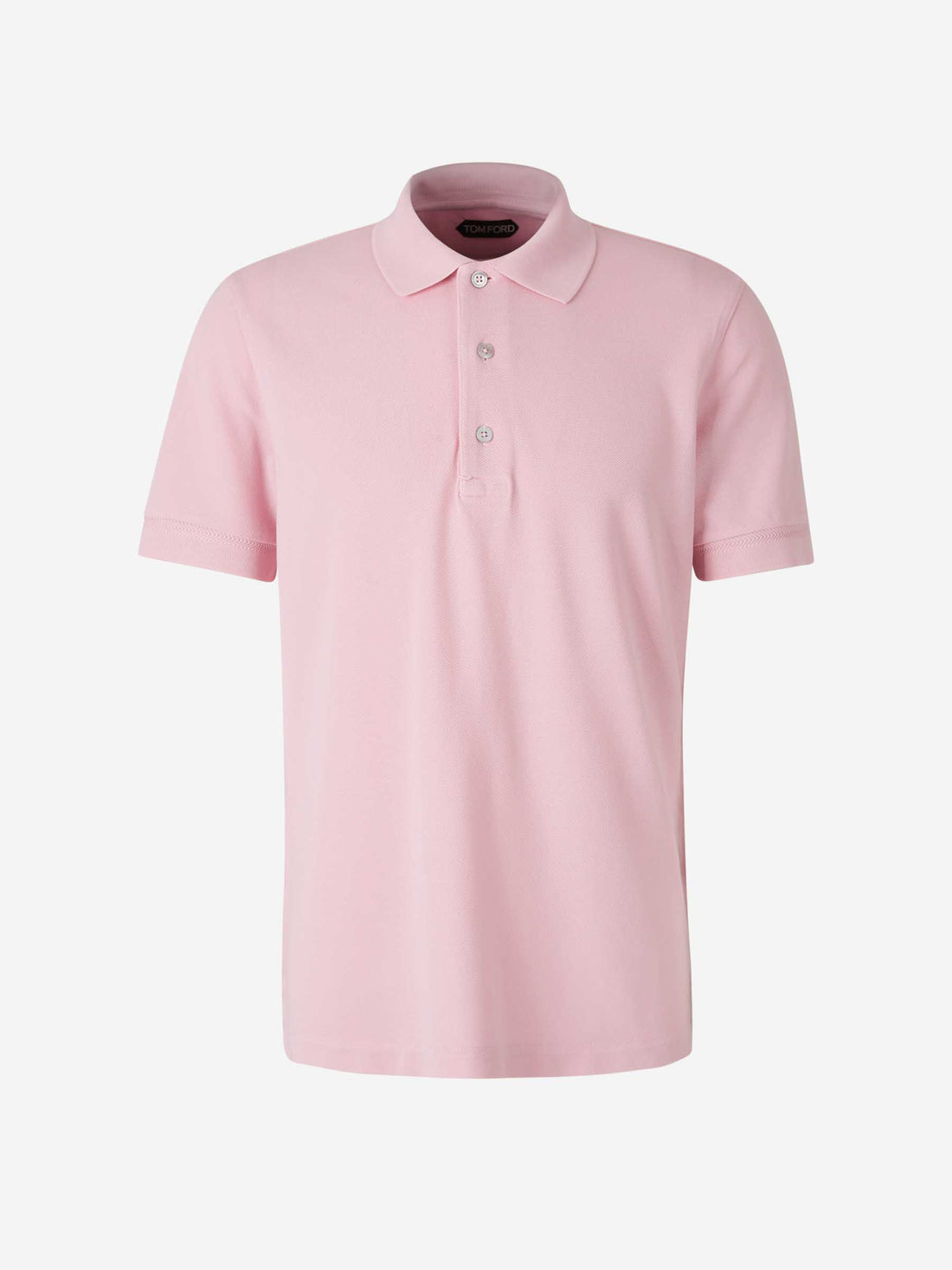 Outlet online Tom Ford Hombre Polo Logo Piqué color Rosa Palo sku 552-001538 02 - Foto 1