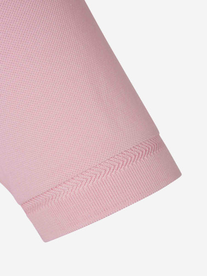 Outlet online Tom Ford Hombre Polo Logo Piqué color Rosa Palo sku 552-001538 02 - Foto 4