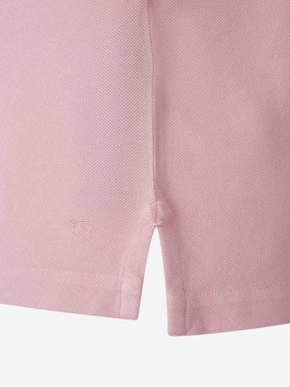 Outlet online Tom Ford Hombre Polo Logo Piqué color Rosa Palo sku 552-001538 02 - Foto 5