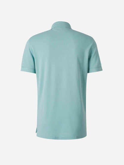 Outlet online Tom Ford Hombre Polo Liso Lyocell color Azul Celeste sku 552-001539 01 - Foto 2