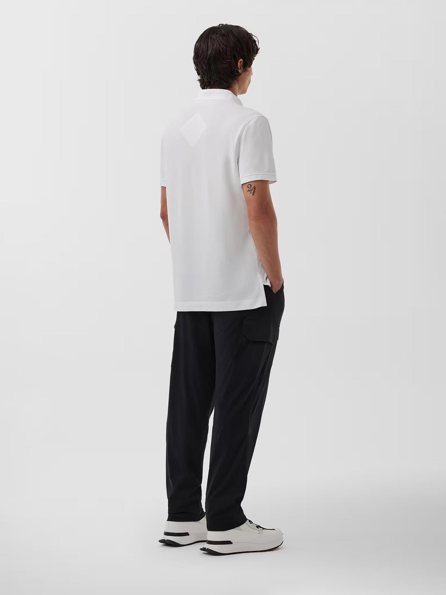 Outlet online Canada Goose Hombre Polo Algodón Beckley color Blanco sku 552-001544 01 - Foto 3