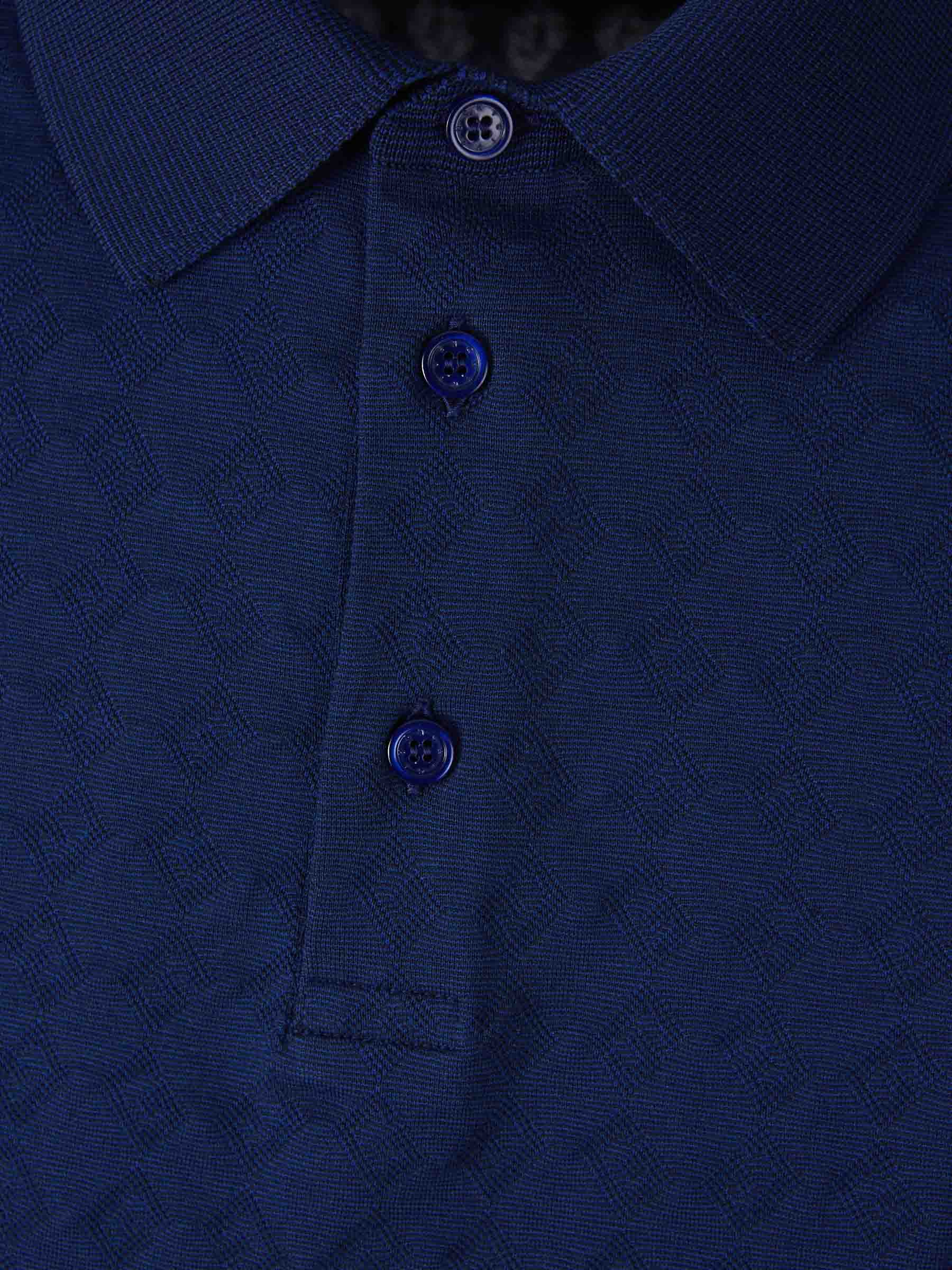 Outlet online Givenchy Hombre Polo Formal Algodón color Azul Marino sku 552-001548 01 - Foto 3