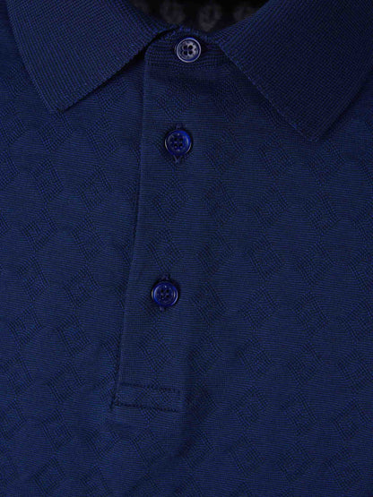 Outlet online Givenchy Hombre Polo Formal Algodón color Azul Marino sku 552-001548 01 - Foto 3
