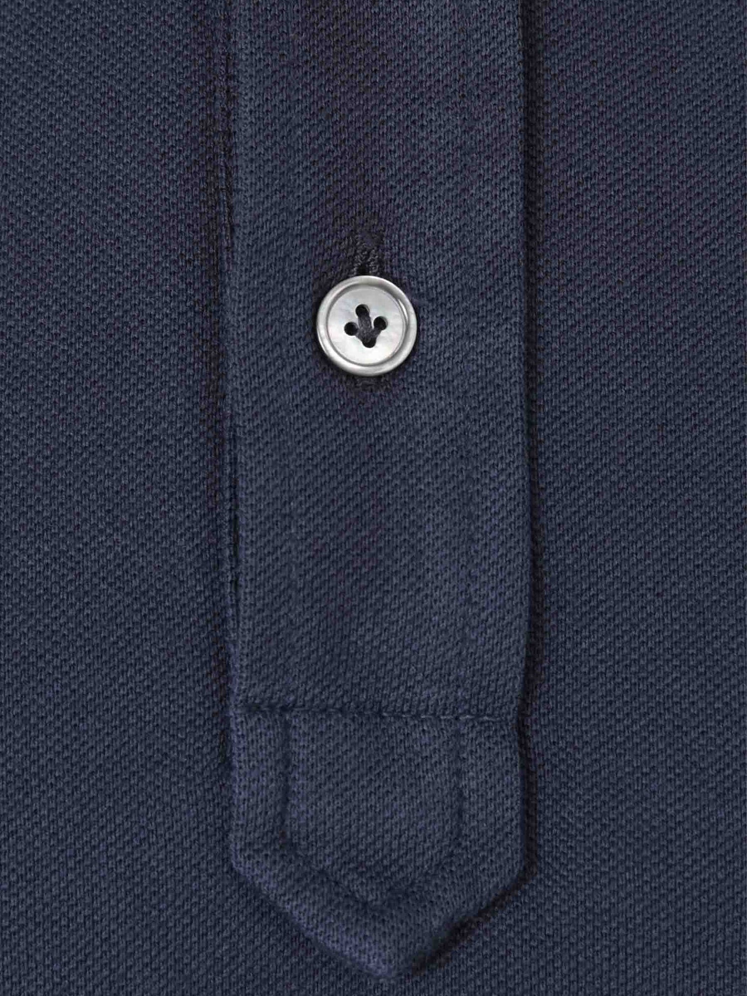 Outlet online Santa Eulalia Hombre Polo Liso Algodón color Azul Marino sku 552-001559 01 - Foto 3