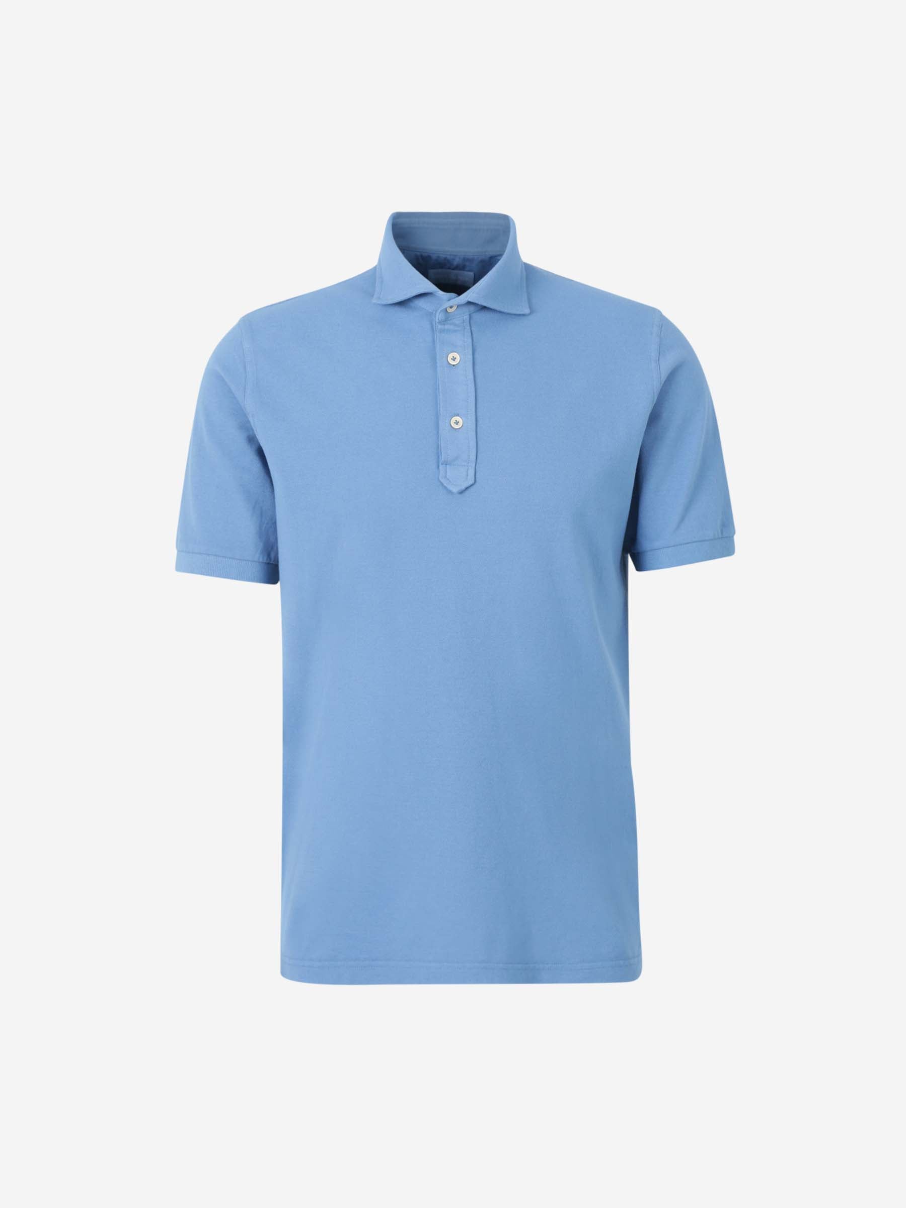 Outlet online Santa Eulalia Hombre Polo Liso Algodón color Azul sku 552-001559 02 - Foto 1