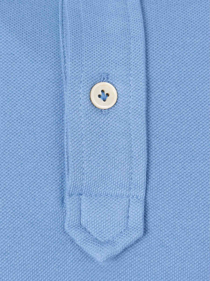 Outlet online Santa Eulalia Hombre Polo Liso Algodón color Azul sku 552-001559 02 - Foto 4