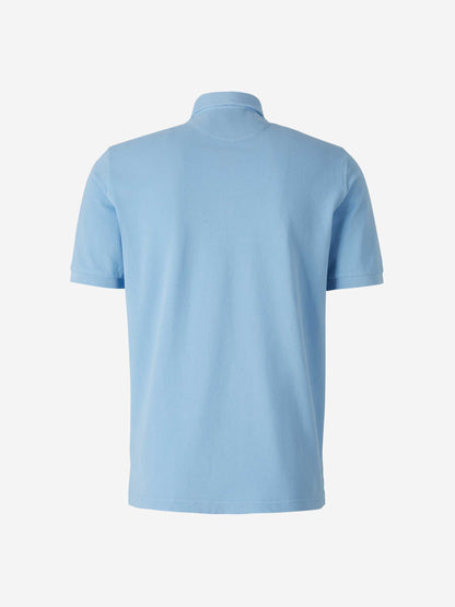 Outlet online Santa Eulalia Hombre Polo Liso Algodón color Azul Celeste sku 552-001559 03 - Foto 2